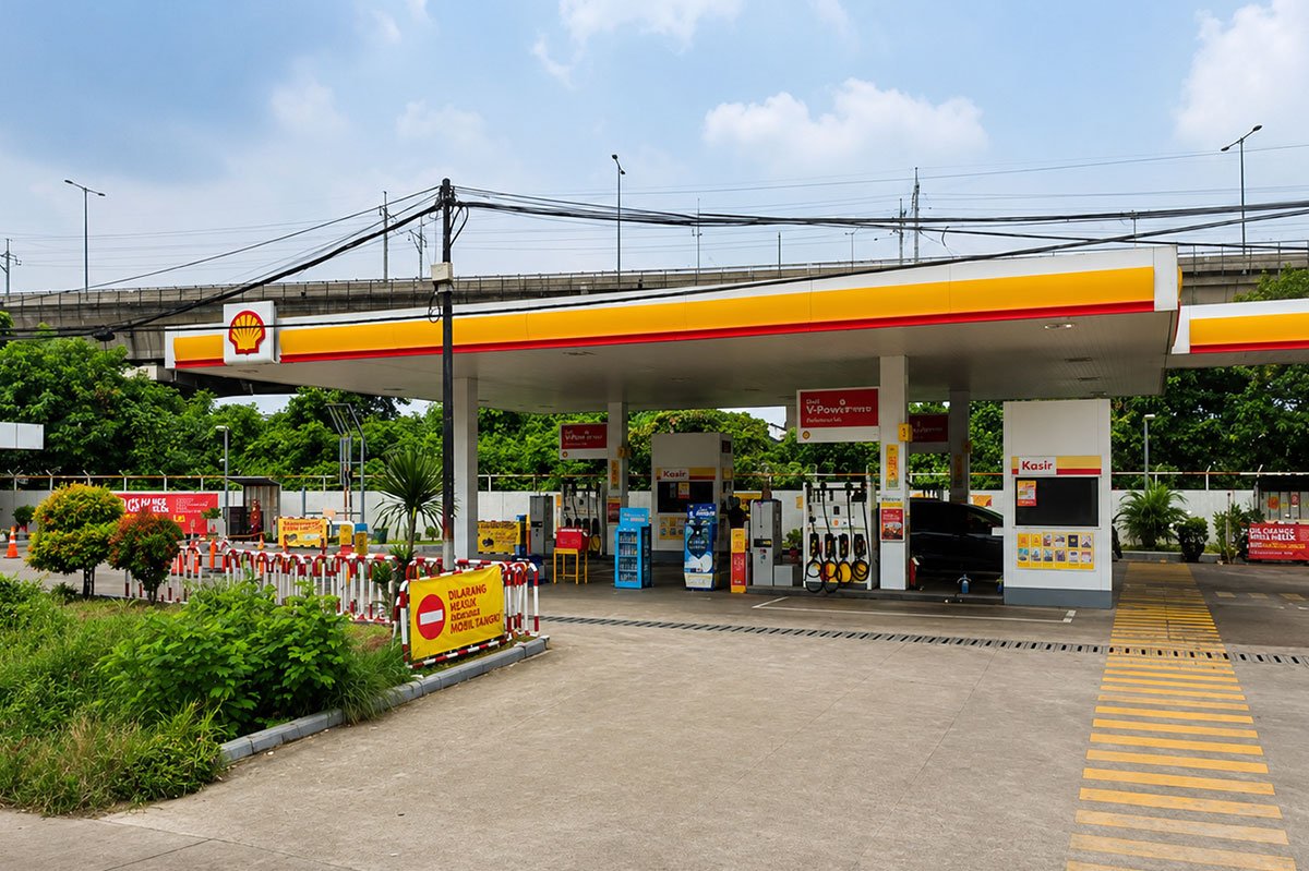 SPBU Shell bekasi