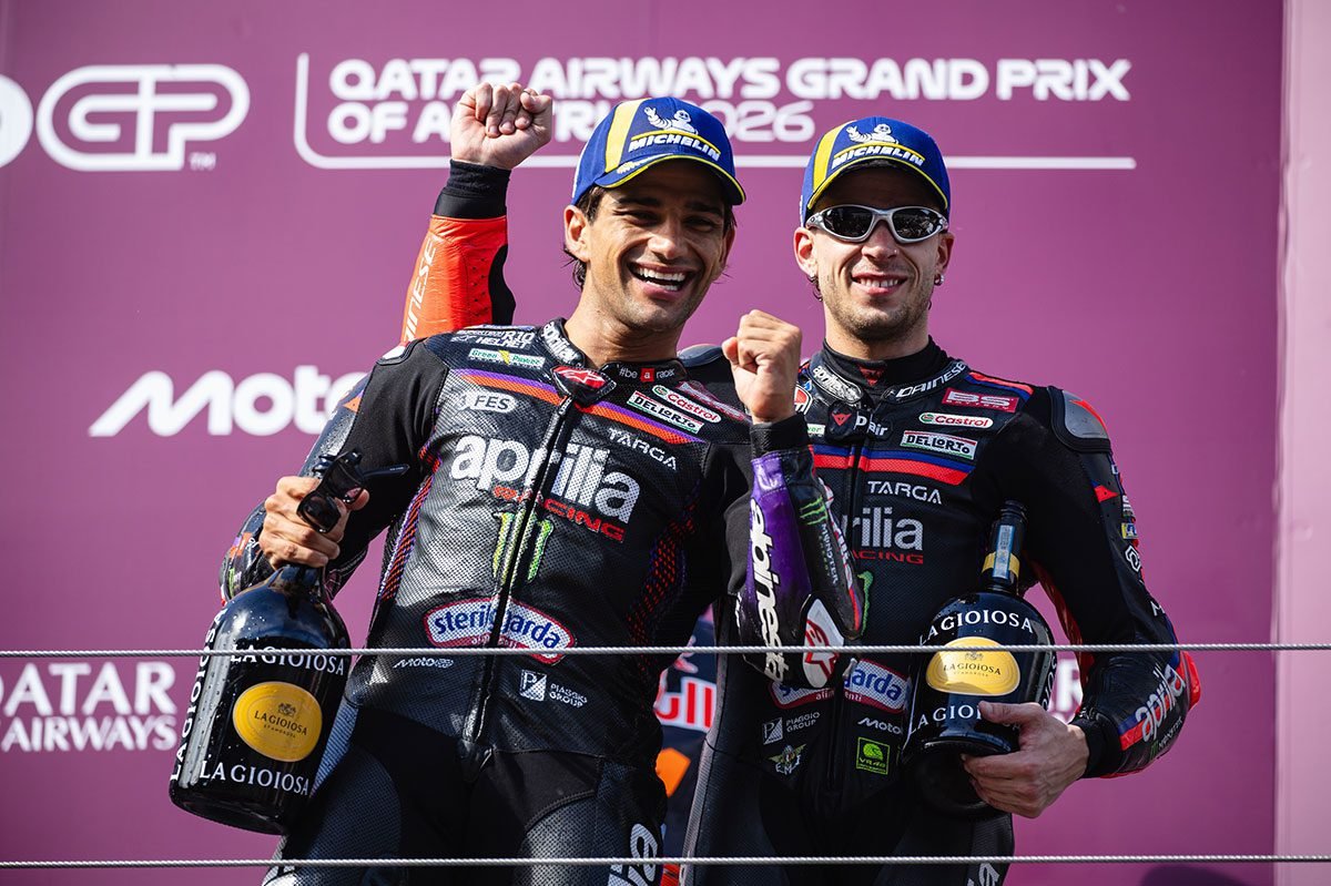 Aprilia Racing Jorge Martin Bezzecchi Motogp Austria 2026