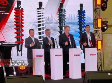 Astemo shockbreaker Showa Evo/PD automechanika jakarta 2026