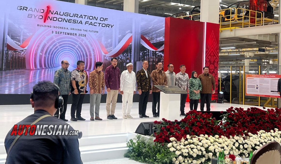 BYD Indonesia peresmian pabrik