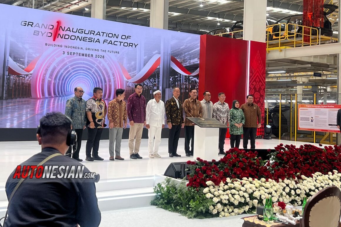 BYD Indonesia peresmian pabrik