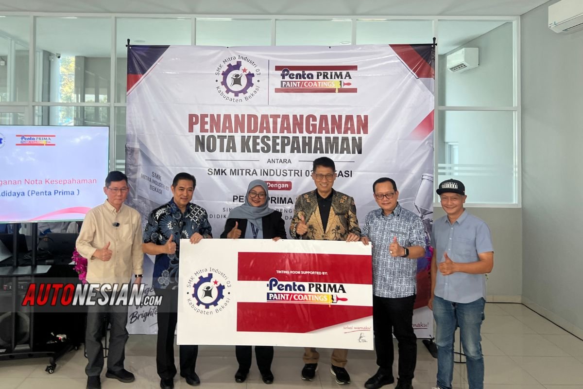 Penta prima paint SMK Mitra industri 03 Bekasi