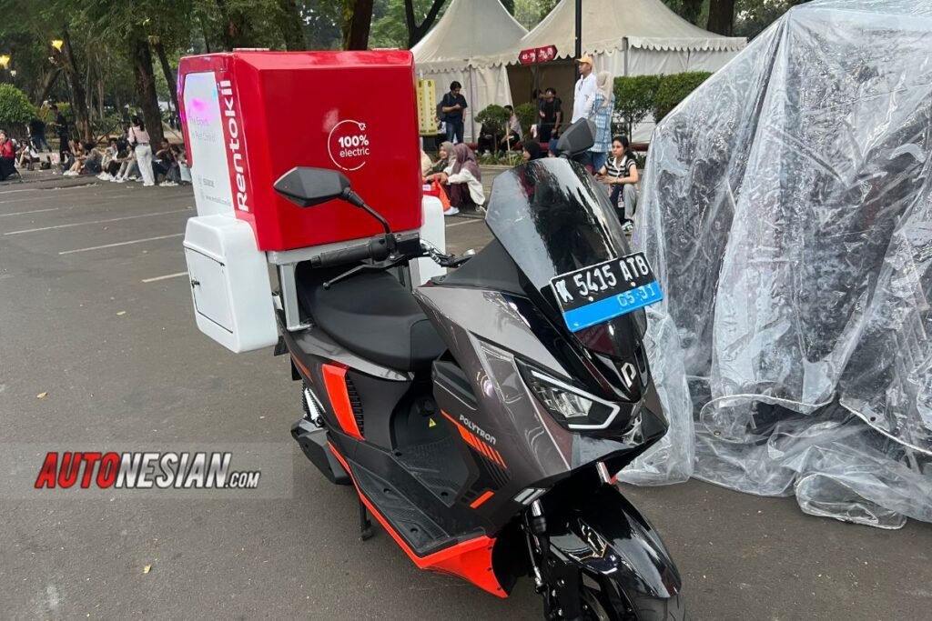 Polytron Fox-350 motor listrik kendaraan operasional Rentokil