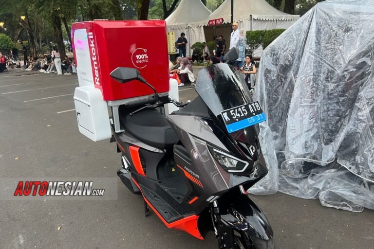 Polytron Fox-350 motor listrik kendaraan operasional Rentokil