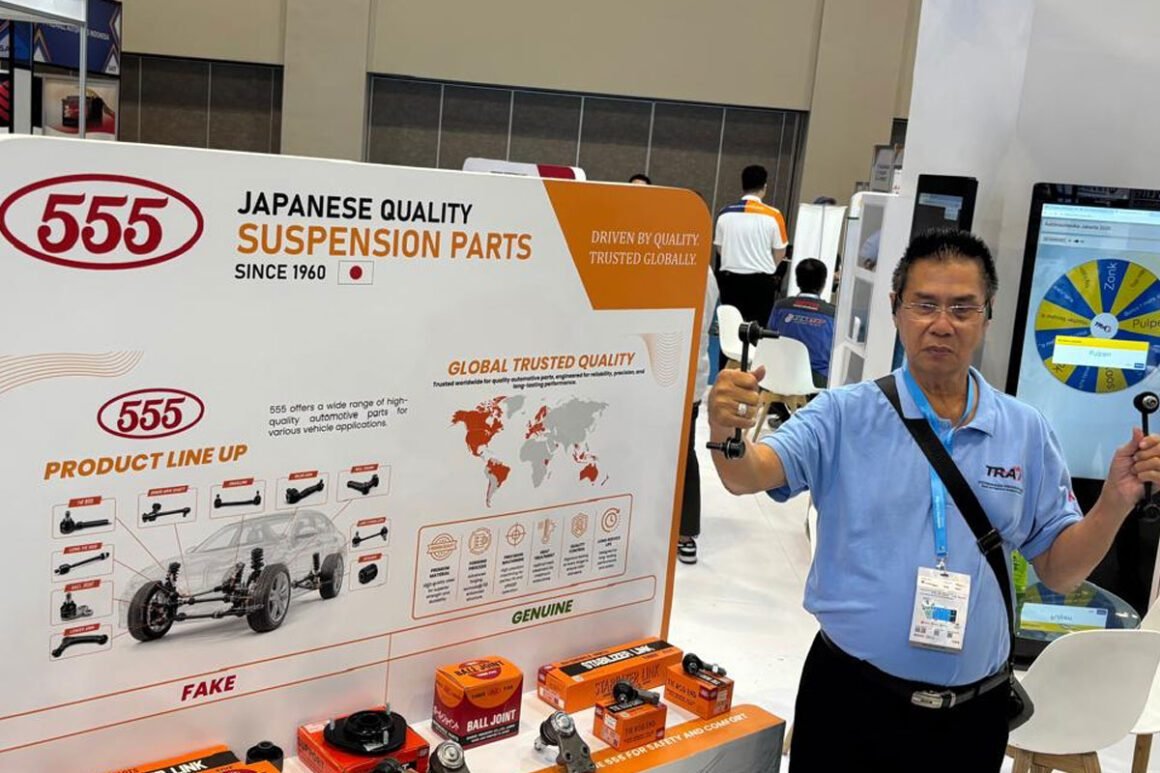 Suku cadang 555 Three Five Automechanika Jakarta 2026