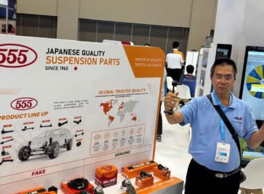 Suku cadang 555 Three Five Automechanika Jakarta 2026