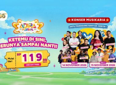 Tiket Musikaria Adira Festival 2026