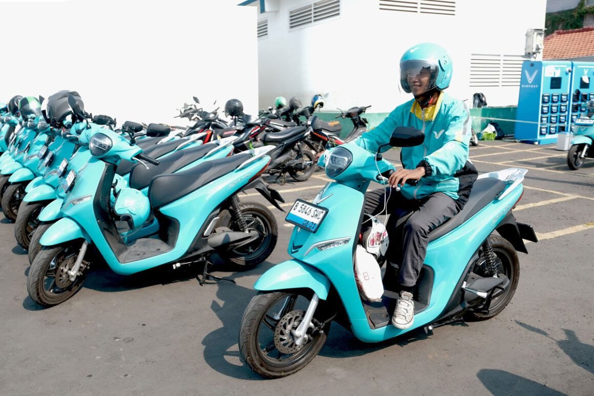 Green SM Motor listrik ojek online