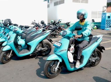 Green SM Motor listrik ojek online