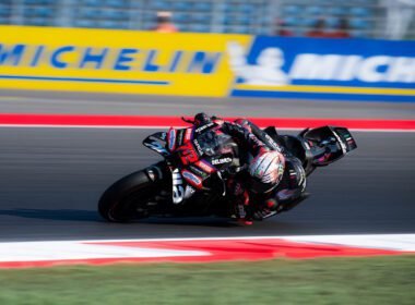 Aprilia Racing Marco Bezzecchi sesi latihan Motogp Mandalika