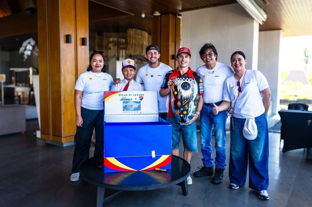 Shell Advance bersama Marc Marquez Lombok