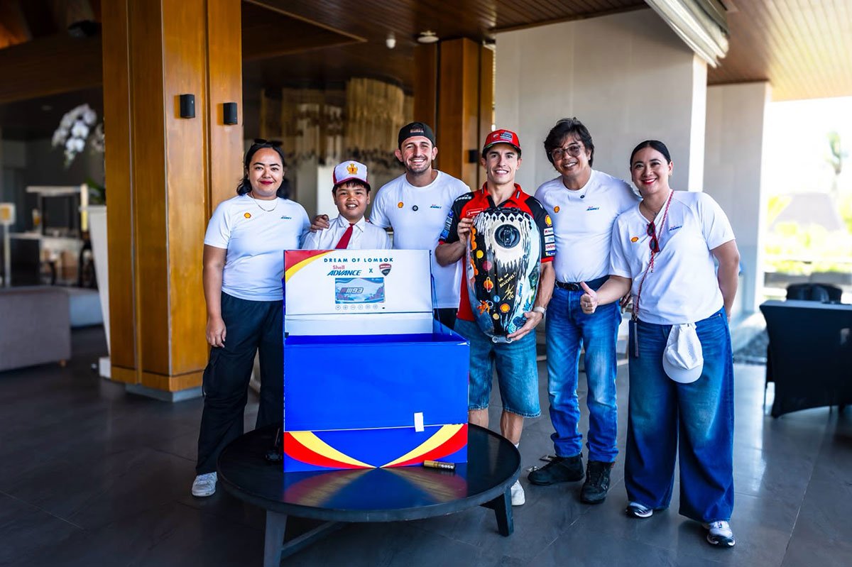 Shell Advance bersama Marc Marquez Lombok