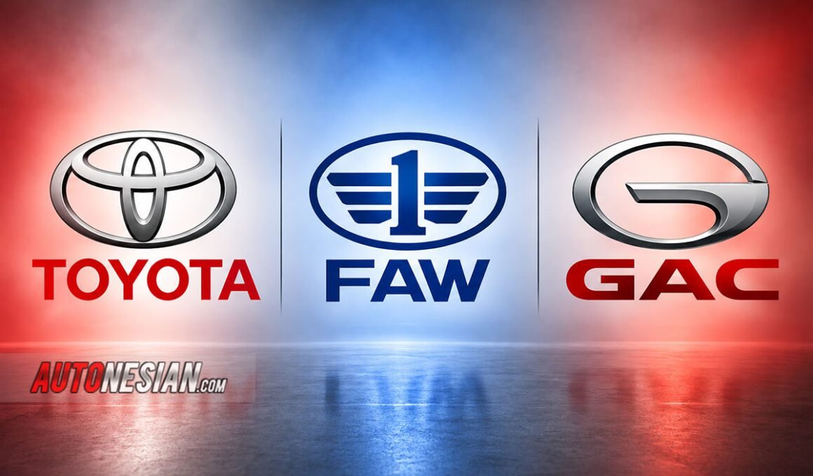 Toyota FAW GAC Kerjasama mobil listrik